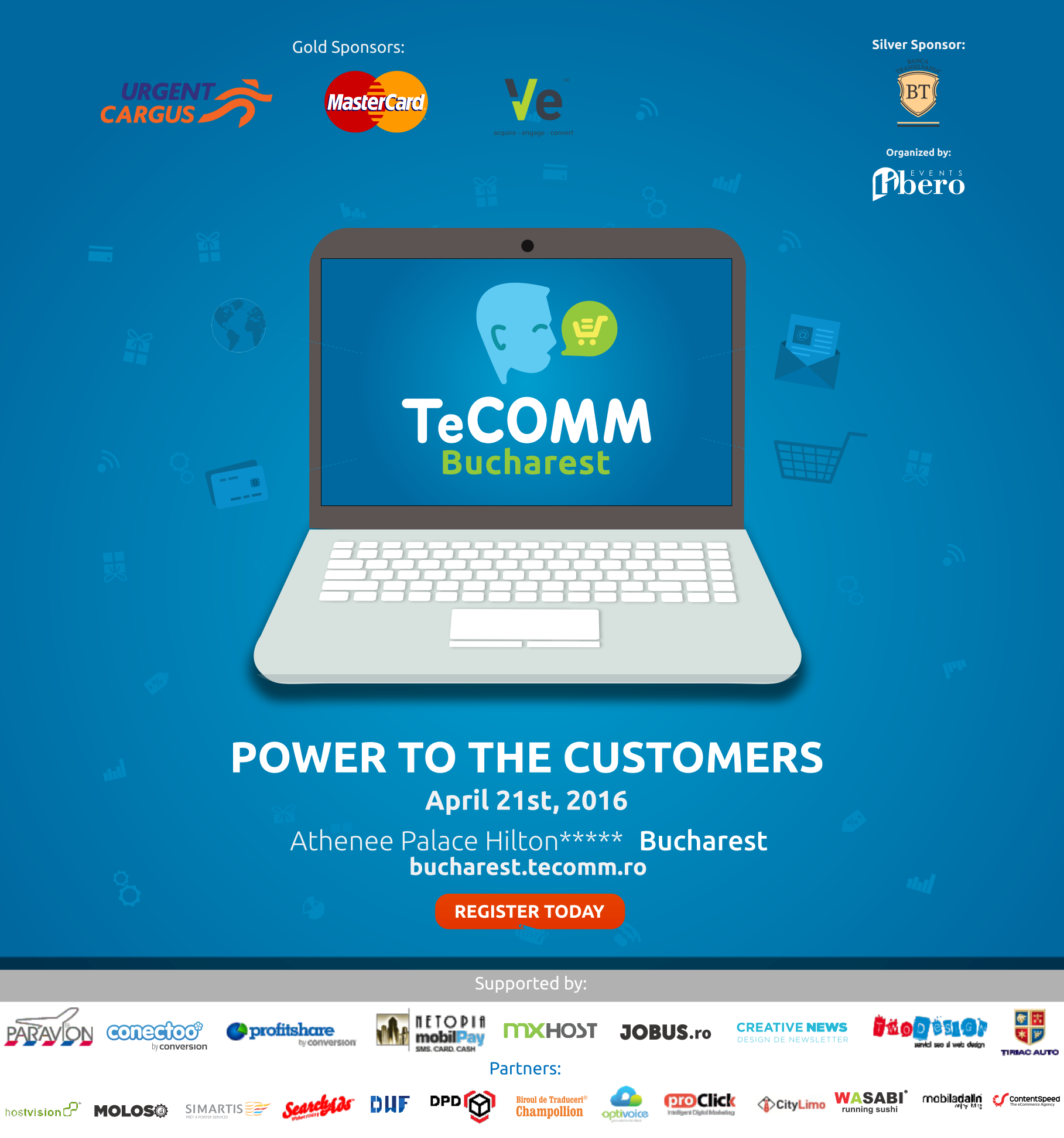 Top playerii eCommerce-ului national, prezenti la TeCOMM Bucharest