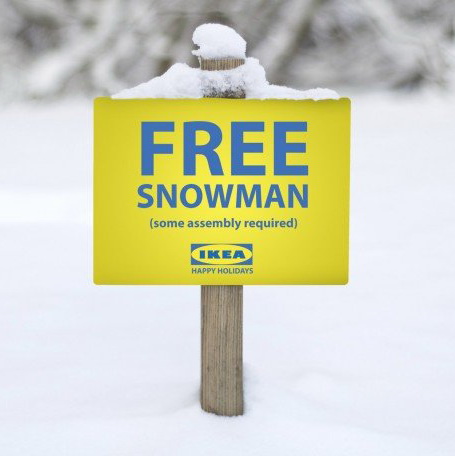 Publicitate in ton cu vremea: 16 reclame de iarna