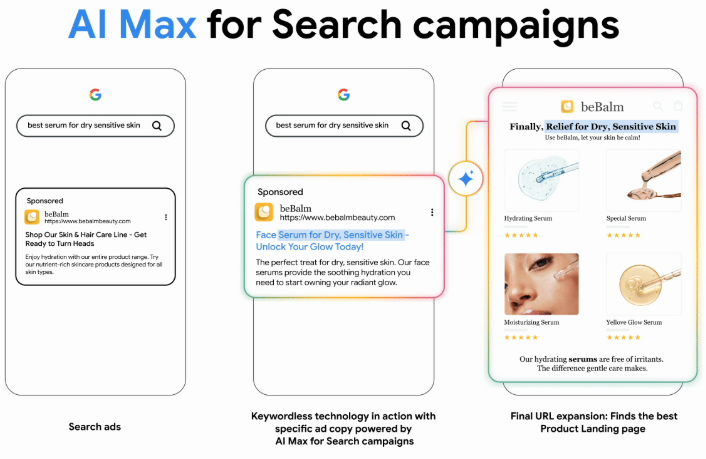 AI Max pentru campaniile de cautare