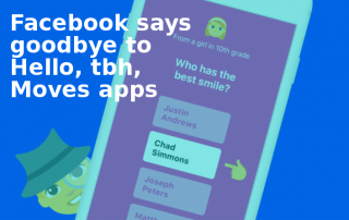 ​Facebook anunta inchiderea a trei aplicatii