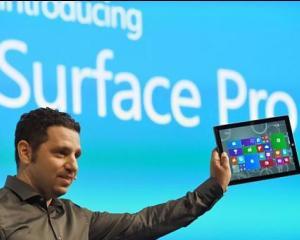 Microsoft a lansat tableta care poate inlocui orice laptop