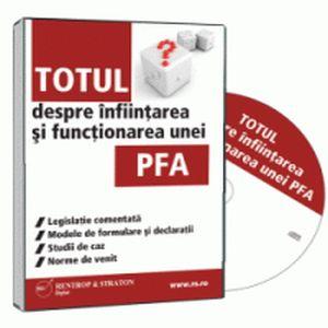 Esti deja sau ai de gand sa devii PFA? Informatii esentiale aici!