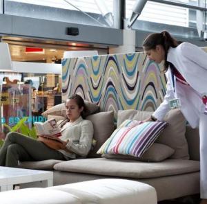 Ikea aduce confortul de acasa in aeroport